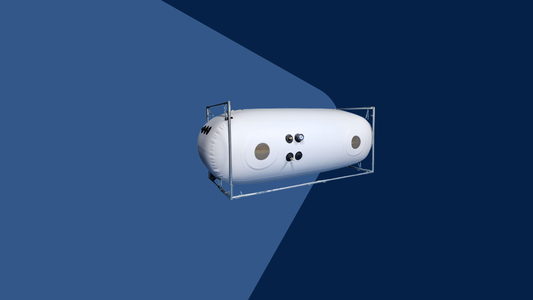 Portable hyperbaric chamber for home use