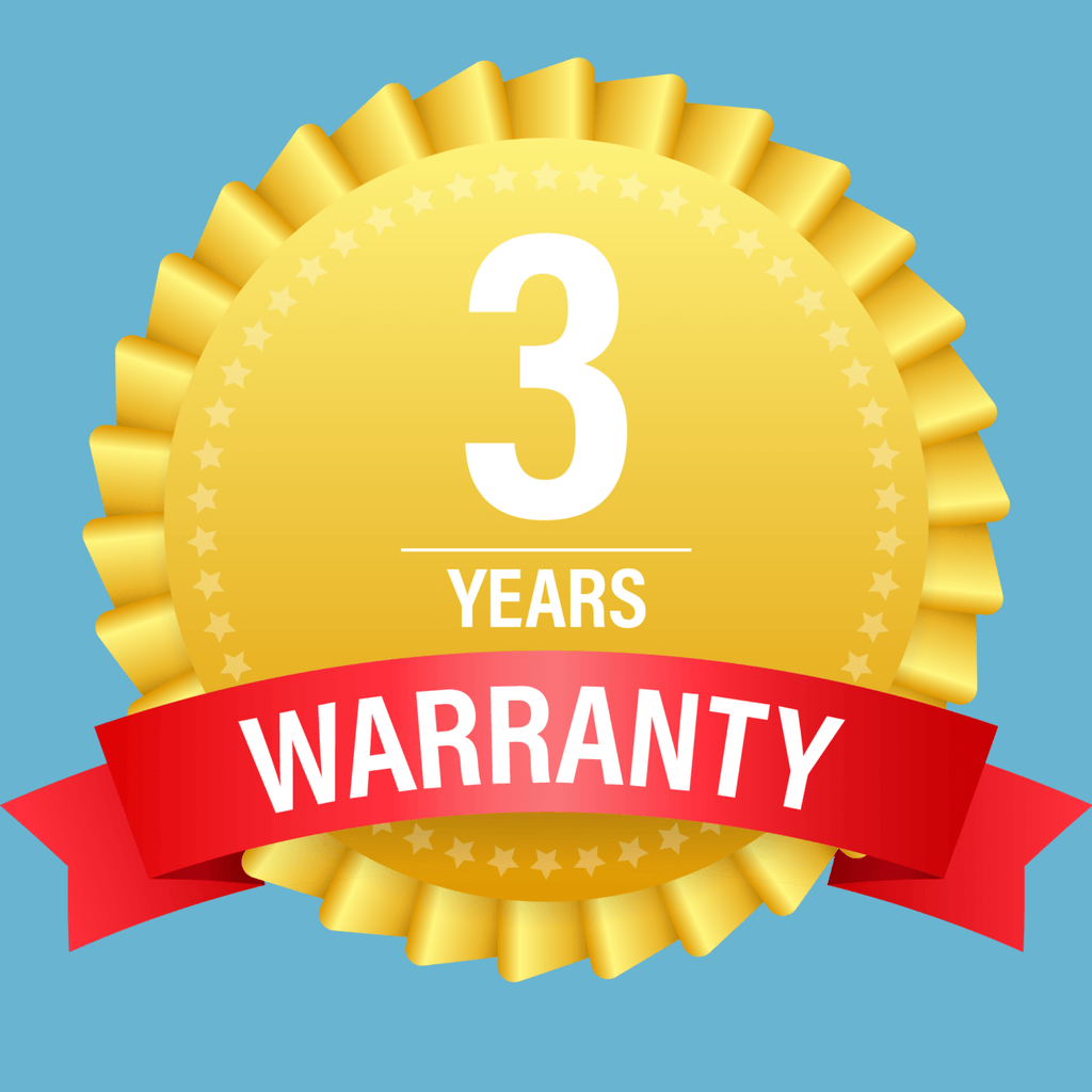 3 year warranty on the hyperbaric chamber