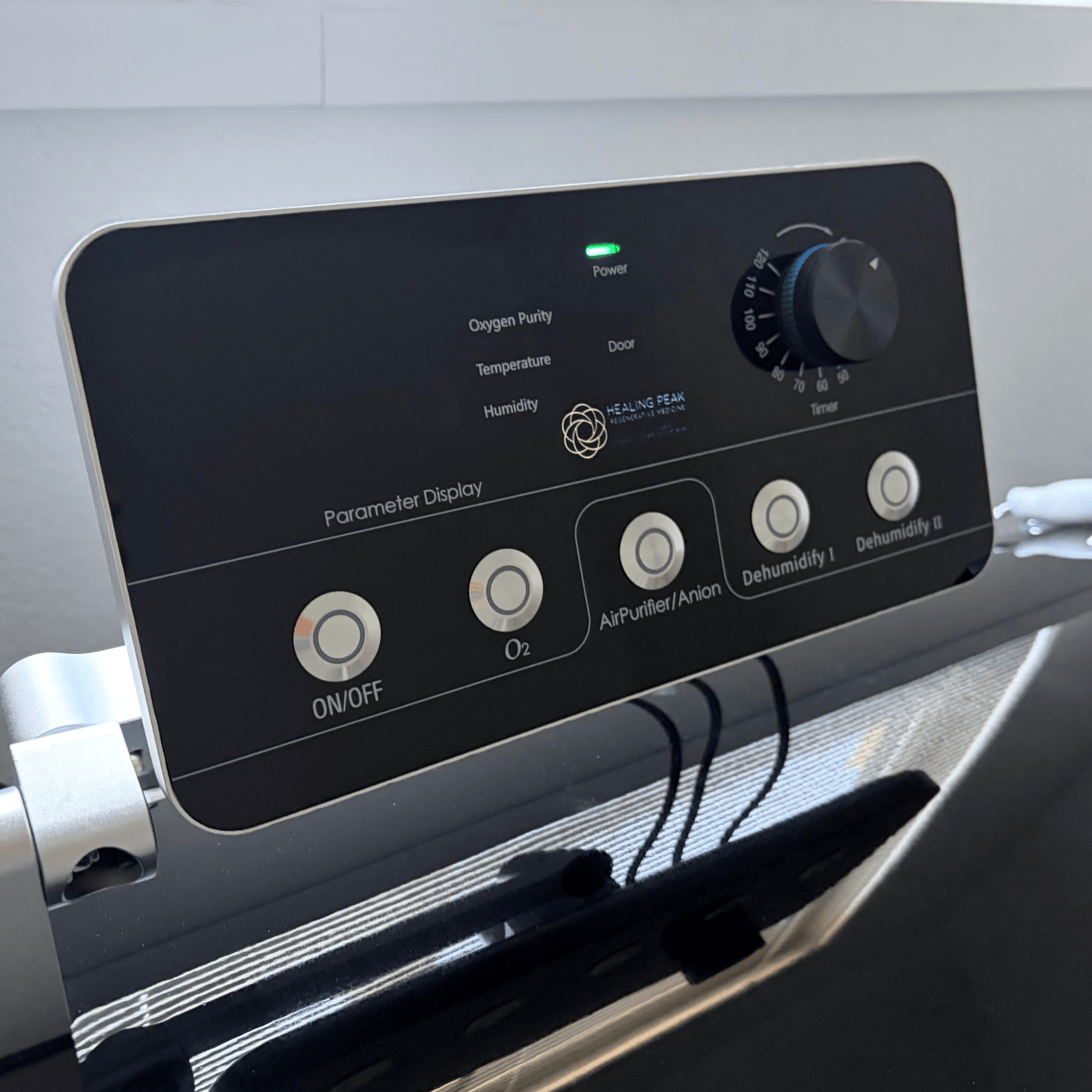 External Control Panel on the Hyperbaric Chamber 