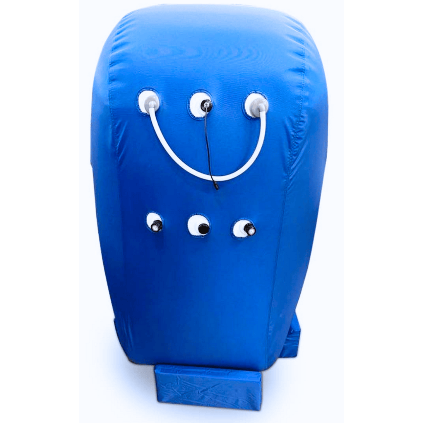 Back side of the  Vertical Mini hyperbaric chamber compact for sitting