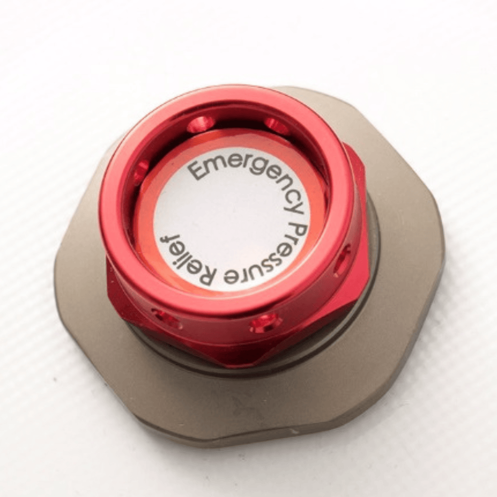 Emergency Pressure Relief Valve for the OxyFlow Wide Door Hyperbaric Chamber