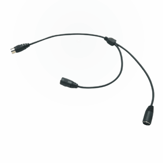 LS Pro Systems splitter connecting two light therapy pads to one controller