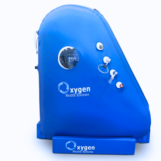 Oxygen Health Systems Vertical Mini hyperbaric chamber compact vertical sitting