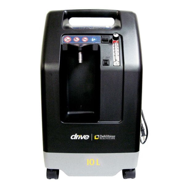 Drive DeVilbiss 10 liter oxygen concentrator compact hyperbaric chamber use