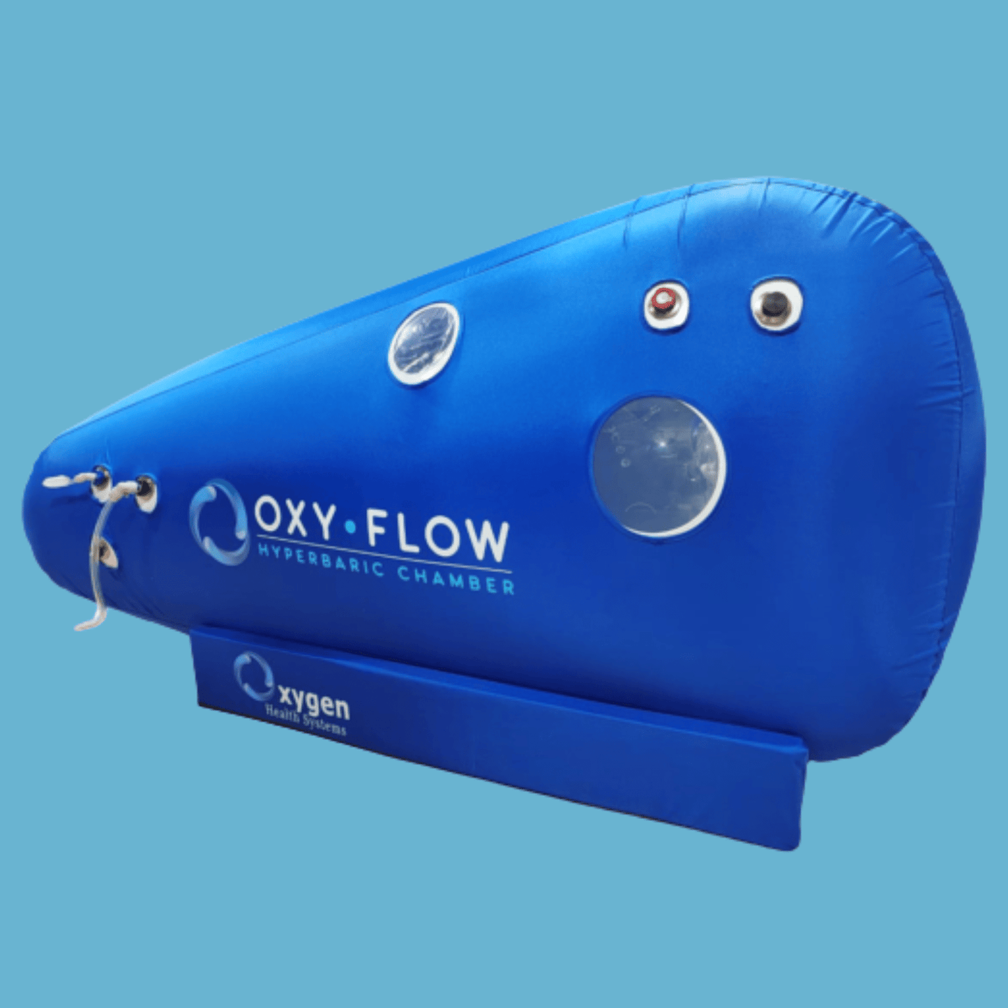 Oxygen Health Systems- Oxyflow Soft Sitting Hyperbaric Chamber-Healing The Hyperbaric Way