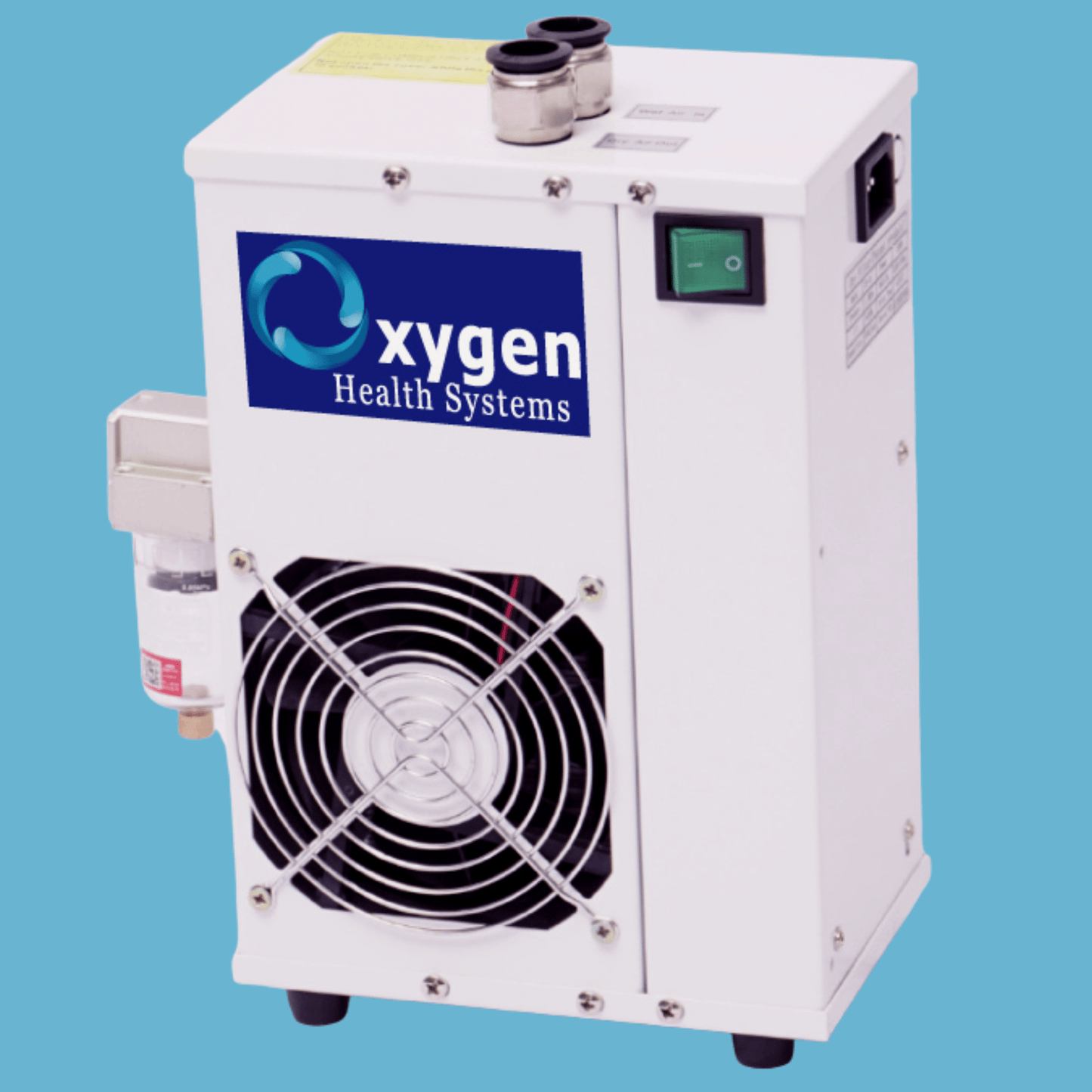 Oxygen Health Systems- XLT MC4400 Hyperbaric Vertical Oxygen Chamber - Healing The Hyperbaric Way