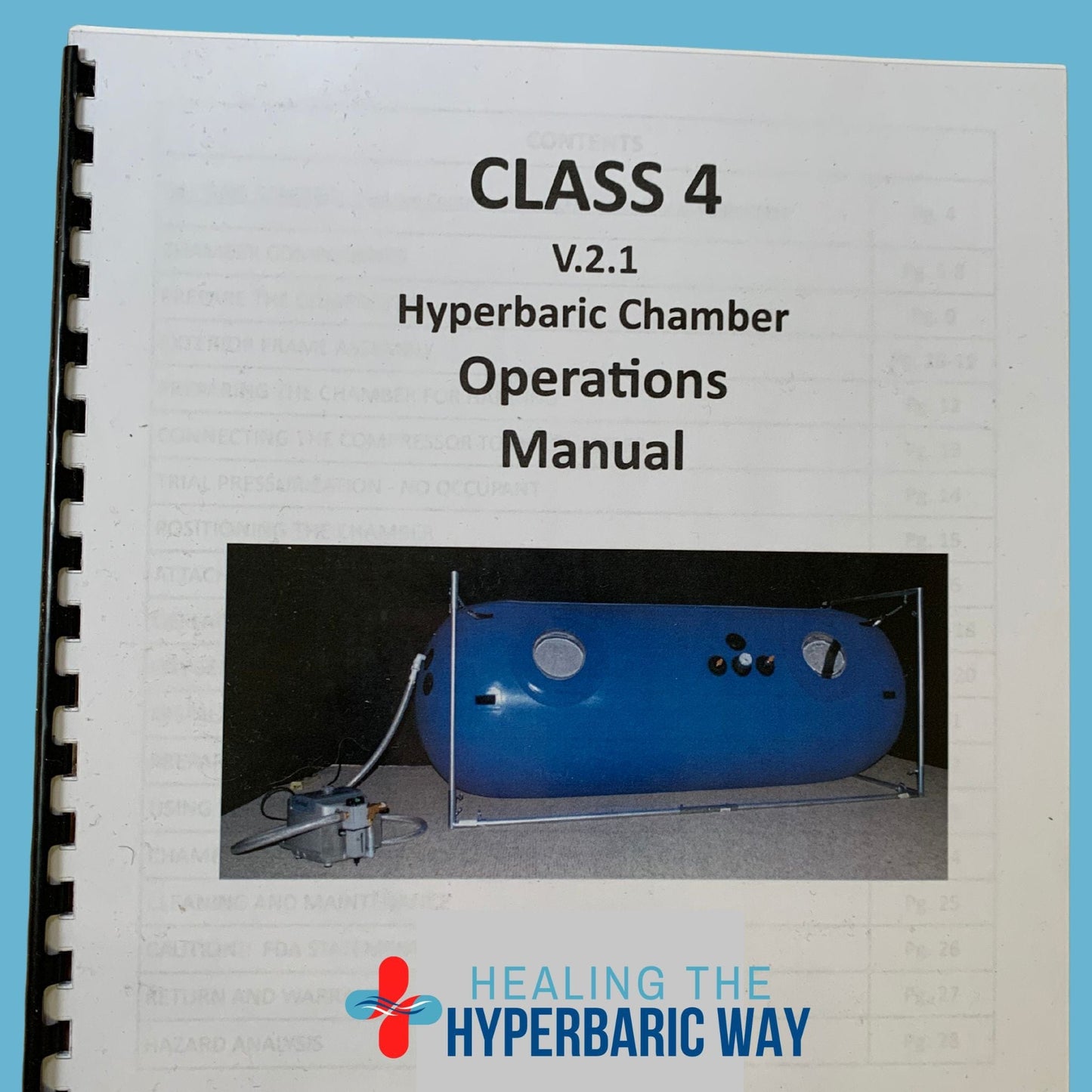 Newtowne Hyperbarics Operation Manual for Hyperbaric Chamber